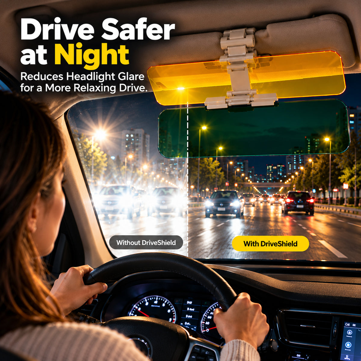 DriveShield™ Dual-Mode Driving Glasses