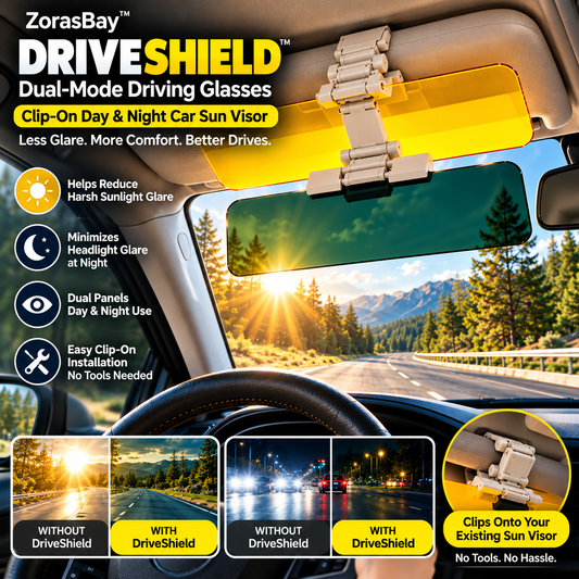 DriveShield™ Dual-Mode Driving Glasses